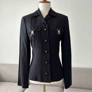 Vintage 90s Versace Couture Jacket sz 40